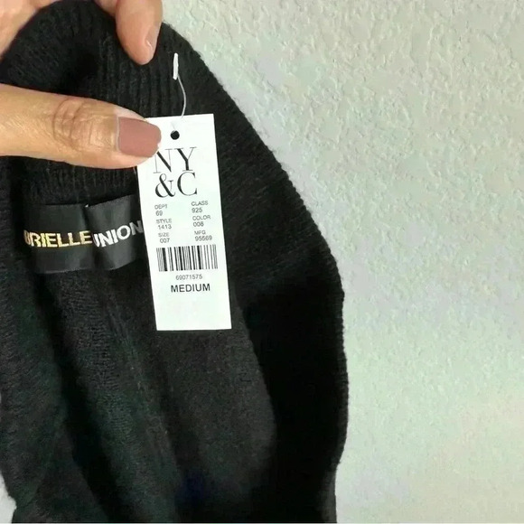 Gabrielle Union for NY & Co Women M Black Pull on Fleece Casual Jogger Pants NWT - Picture 8 of 11
